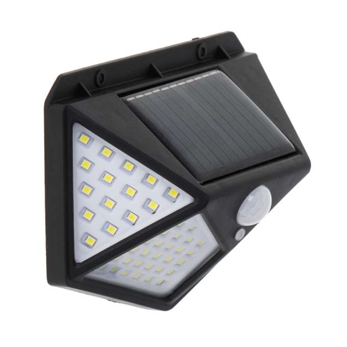 Solar motion and dusk sensor lamp 100 LEDs