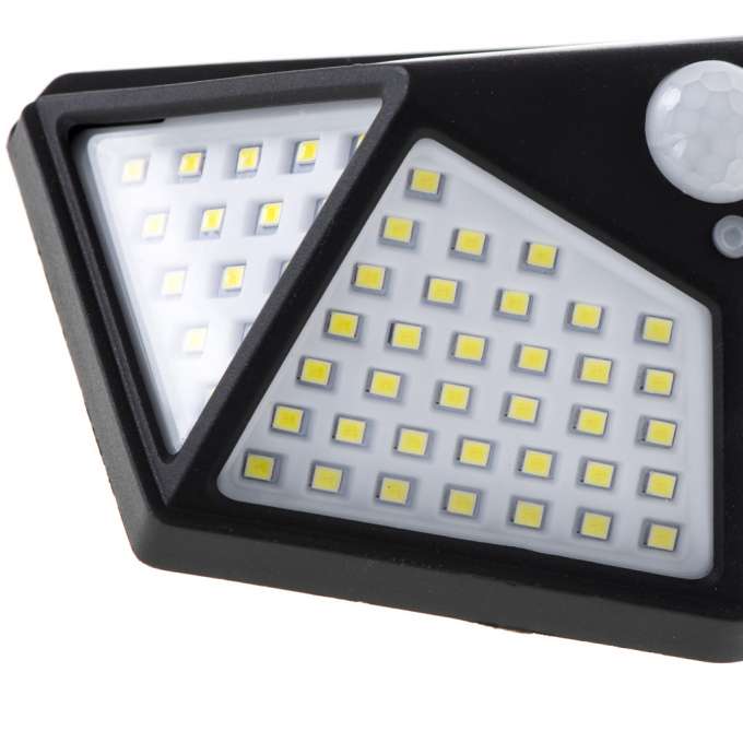 Solar motion and dusk sensor lamp 100 LEDs