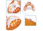 Swimming chair lounger hammock water orange 3