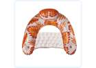 Swimming chair lounger hammock water orange 6