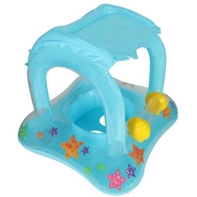 Swimming wheel inflatable pontoon with canopy max 24kg 3lata