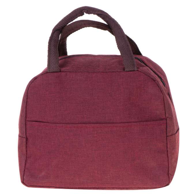 Thermal insulation bag breakfast lunch red