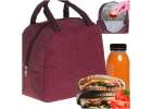 Thermal insulation bag breakfast lunch red 1