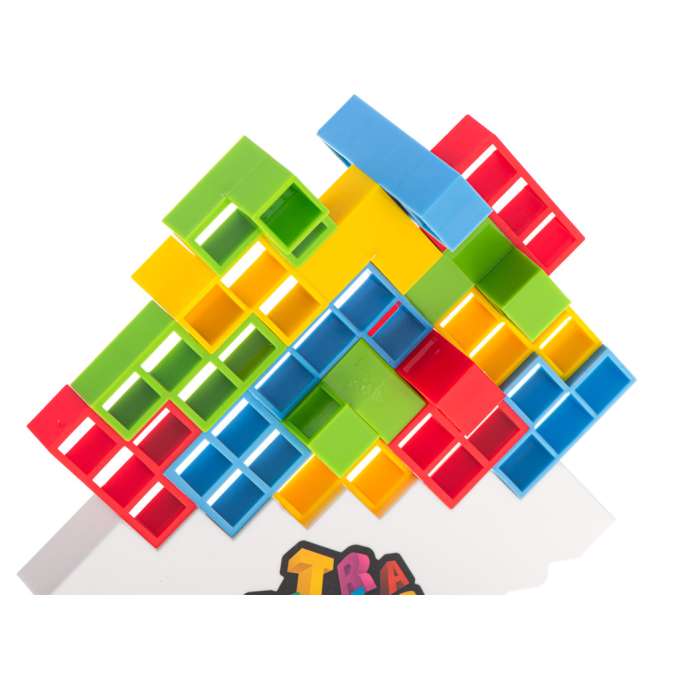 Układanka tetris balansujące klocki gra logiczna