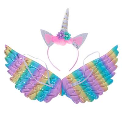 Unicorn wings costume headband