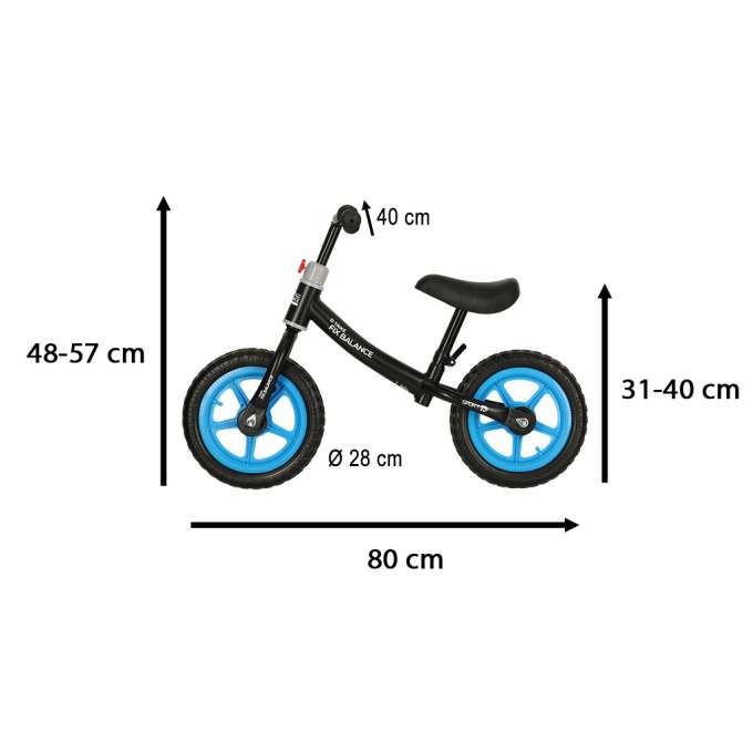 Balance bike Trike Fix Balance black and blue
