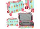Children's travel case on wheels ice cream 1