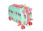 Children's travel case on wheels ice cream 9