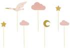 Decorations for muffin cupcakes - Stork 11cm-12cm 7 pieces 1