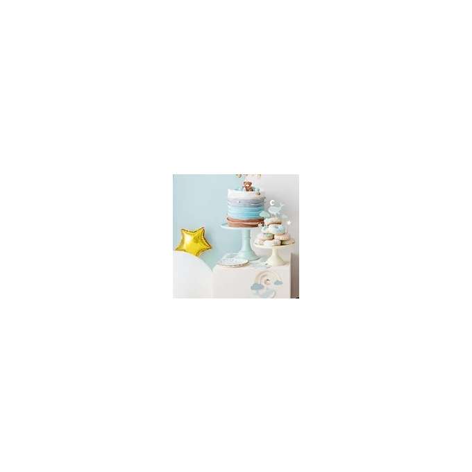 Dekoracje do muffinek babeczek - Wieloryb 11cm-13,5cm 7 sztuk