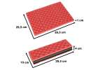 Folding foam mat for seating tourist red 11