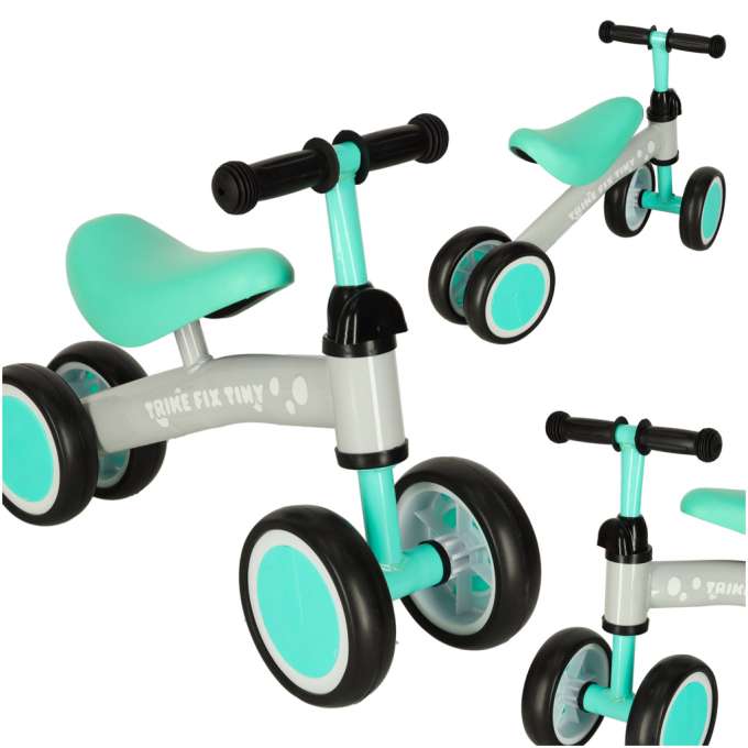Four-wheeled balance bike Trike Fix Tiny mint