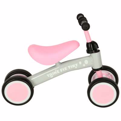 Four-wheeled balance bike Trike Fix Tiny pink