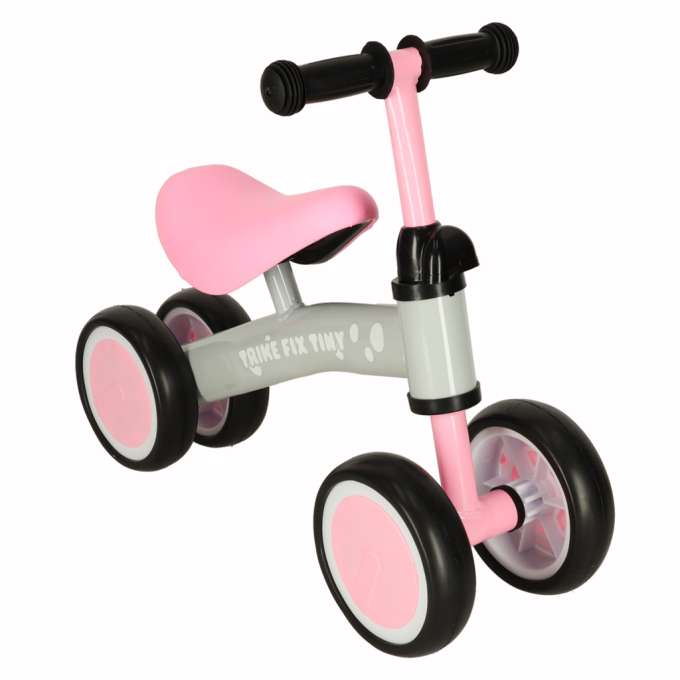 Four-wheeled balance bike Trike Fix Tiny pink