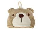Hand towel for children 42x25cm brown teddy bear 2