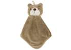 Hand towel for children 42x25cm brown teddy bear 3