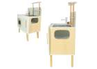 Kuchnia dla dzieci drewniana MDF LULILO RETRO akcesoria 73cm 9