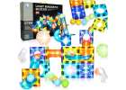 Luminous magnetic marble ball track 49 elements 1