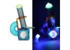 Magnetic blocks marble ball track glowing 49 elements 4