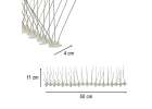 Metal spikes for birds pigeons 50cm x 11cm x 4cm 4