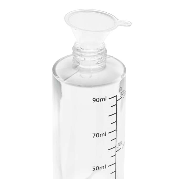 Oil dispenser sprayer with 100ml scale