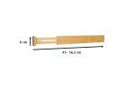 Organizer do szuflady bambusowy separator regulowany na sztućce narzedzia 56cm 1sztuka 4