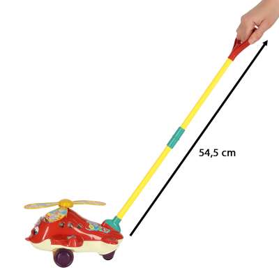 Pchacz na kiju samolot helikopter z dźwiękiem