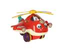 Pusher on a stick helicopter plane with sound 2