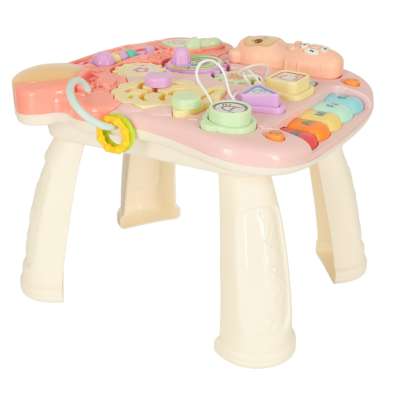 Pusher walker interactive educational table 3-in-1