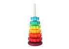 Rainbow tower pyramid pinwheel spiral for stacking 2