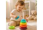 Rainbow tower pyramid pinwheel spiral for stacking 7