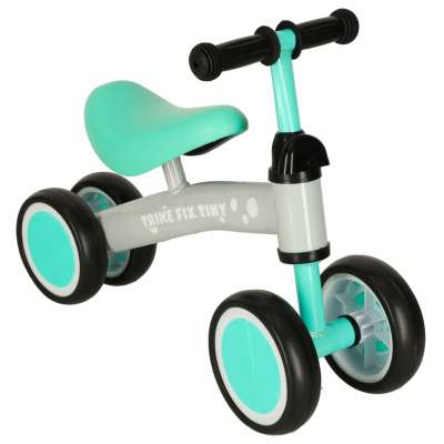 Rowerek biegowy Trike Fix Tiny jeździk chodzik 4 koła regulacja kierownicy miętowy