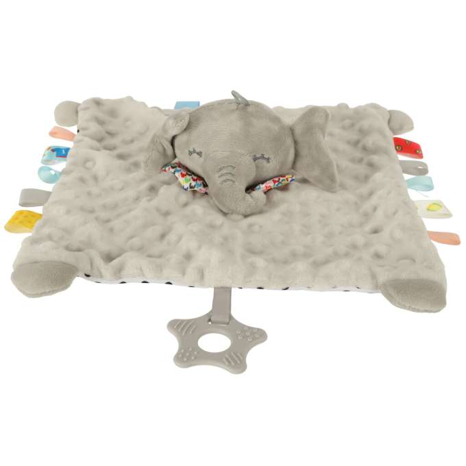 Sensory mascot rustling elephant tags