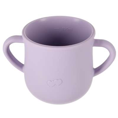 Silicone dishes for kids crab set of 9 items purple