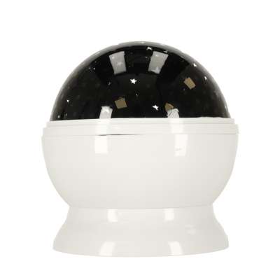 Star projector night light 2-in-1 USB white