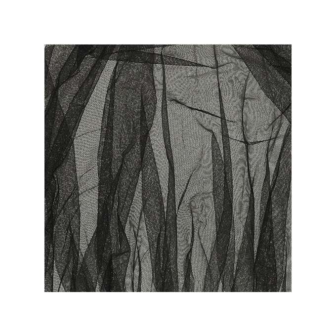 Stroller elastic mosquito net 140cm black