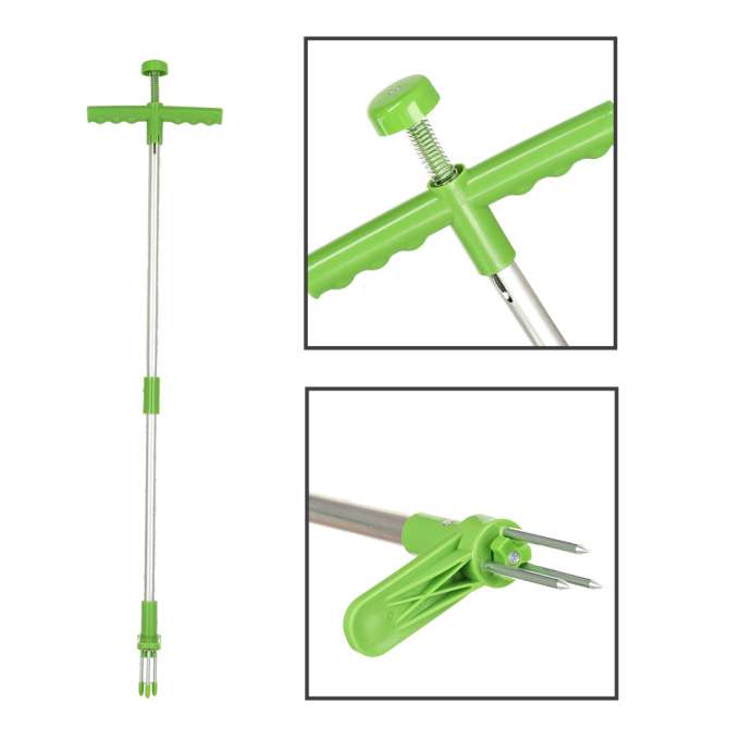 Telescopic weed puller 93cm