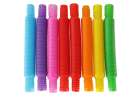 Tubes sensory tubes stretchable educational montessori tubes 8 pieces 2