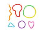 Tubes sensory tubes stretchable educational montessori tubes 8 pieces 4