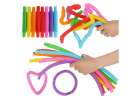 Tubes sensory tubes stretchable educational montessori tubes 8 pieces 1