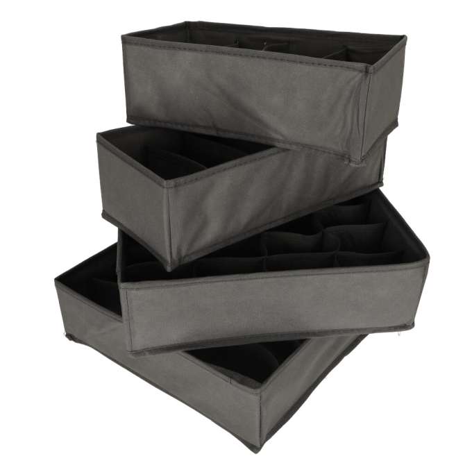 Underwear drawer organizer socks 4 pieces