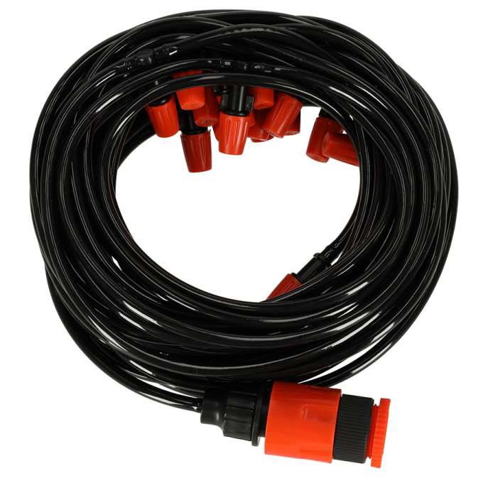 Water curtain mist garden sprinkler irrigation system 20m