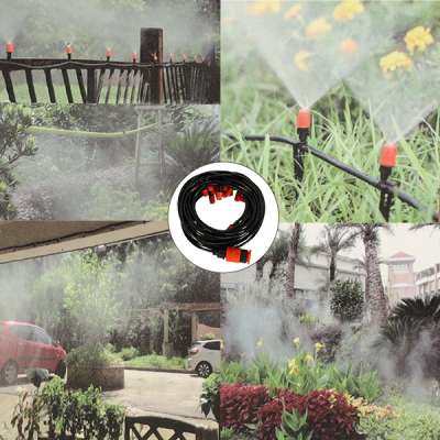 Water curtain mist garden sprinkler irrigation system 20m