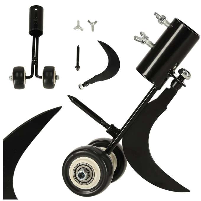 Weed cutter weeder with hook