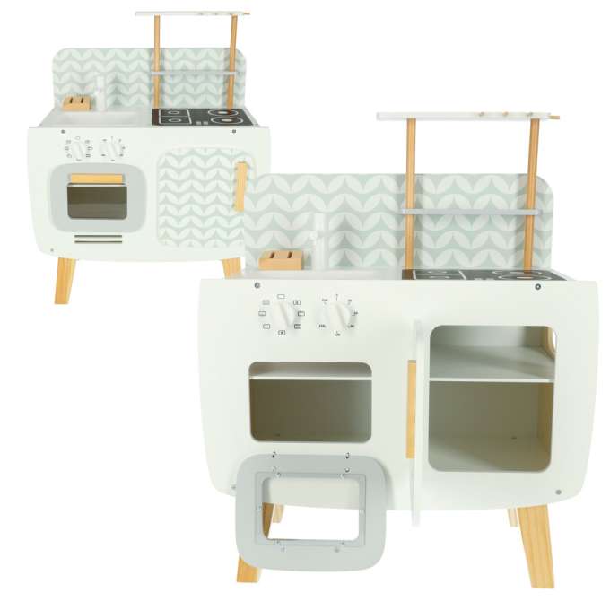 Wooden kitchen MDF LULILO retro accessories