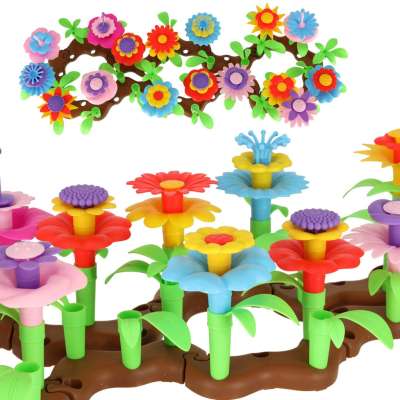 Flowers creative blocks flower garden 104 pieces