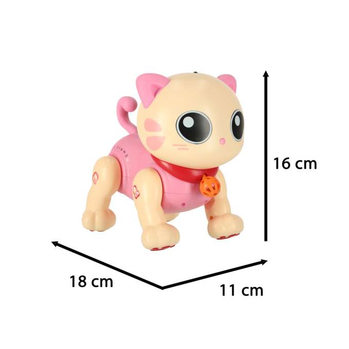 Interactive cat remote control RC robot jumps sings