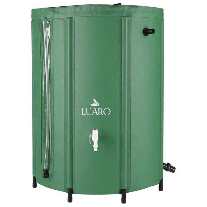 LUARO Rainwater tank rain barrel 500l