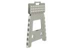 Non-slip folding stool light grey 3