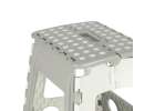 Non-slip folding stool light grey 4